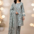 Bin Inam Mother Collection Printed Dhanak 3pc D3