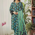 Bin Inam Banadora Linen Allover 3pc D4