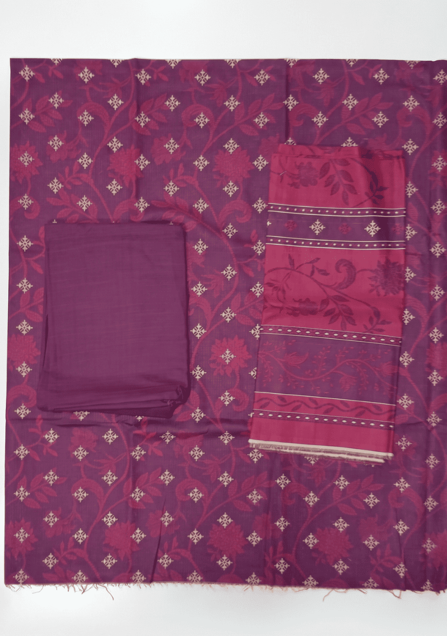 Saya Printed Khaddar 3PC-V1-D11