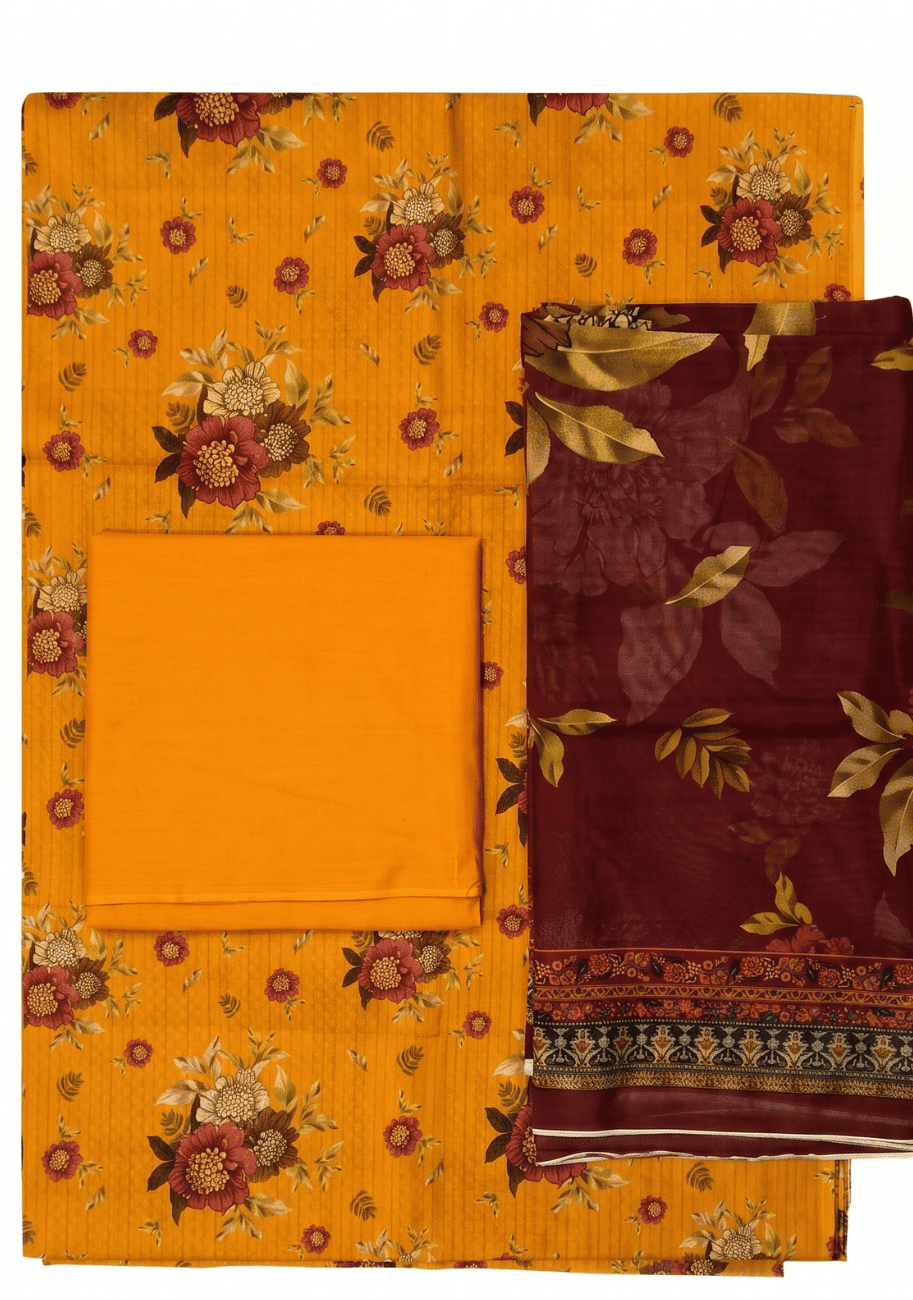 Gen Z Premium Summer Printed Lawn 3pc Vol-4 D2
