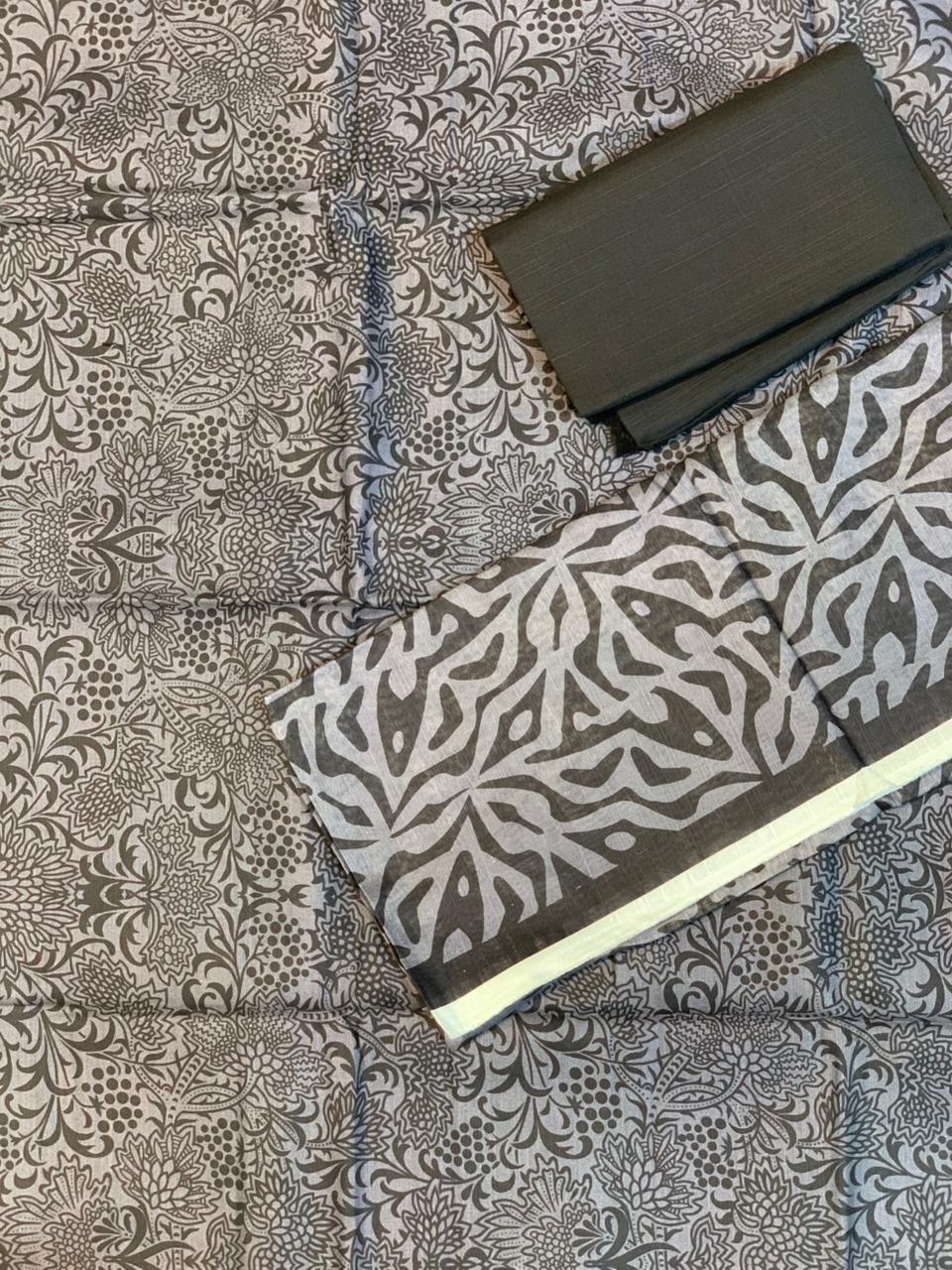 Alkaram Printed Khaddar 3pc D3