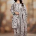 Bin Inam Mother Collection Printed Dhanak 3pc D4