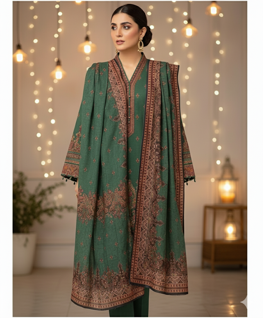 Meraj Luxury Shambrey 3pc D5
