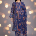 Viscose Banadora with Bamber Dupatta 3pc D5