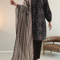 Saya's Printed Khaddar 3pc D5