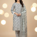 Bin Inam Mother Collection Printed Dhanak 3pc D5