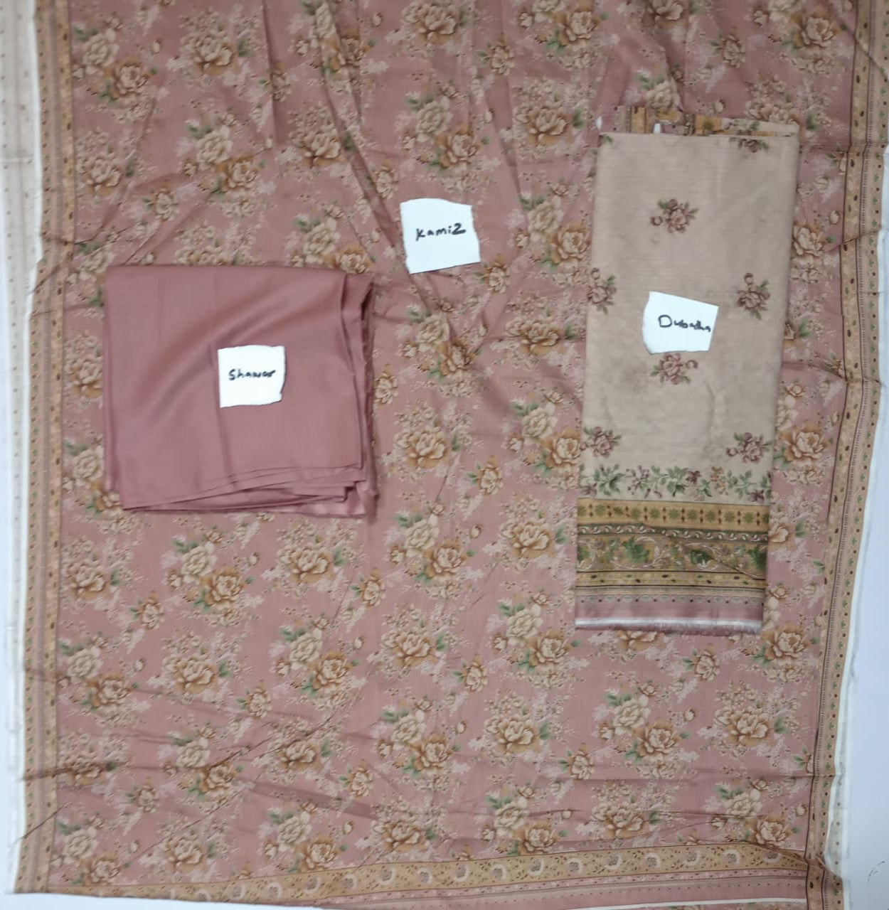 Bin Saeed Luxury Lawn 3Pc Suit Vol-2D6