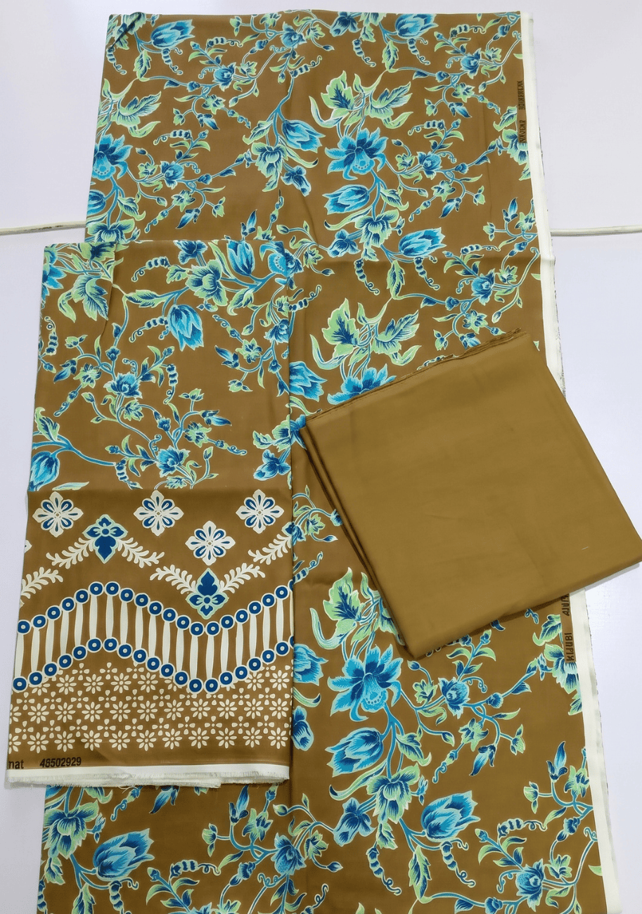 Nishat Premium Printed Linen 3PC Luxury Collection V6-D3