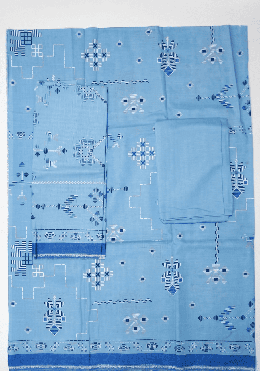 Saya Printed Khaddar 3PC-V1-D12