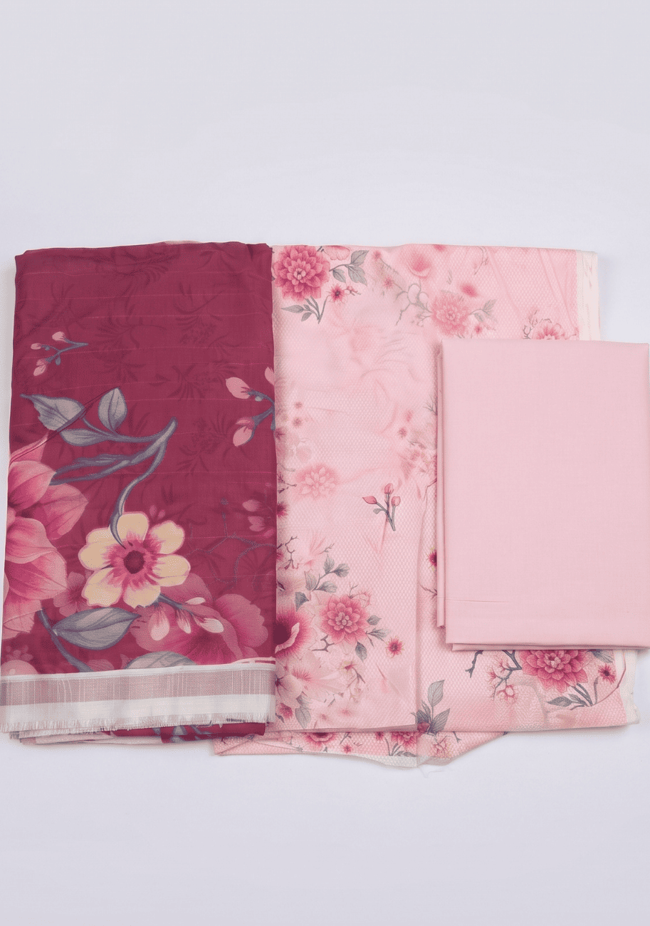 Mizaj Premium Dobby Linen 3PC Luxury Collection V1-D3