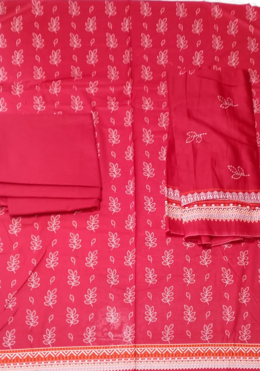 Bin Saeed Luxury Lawn 3Pc Suit Vol-2D22