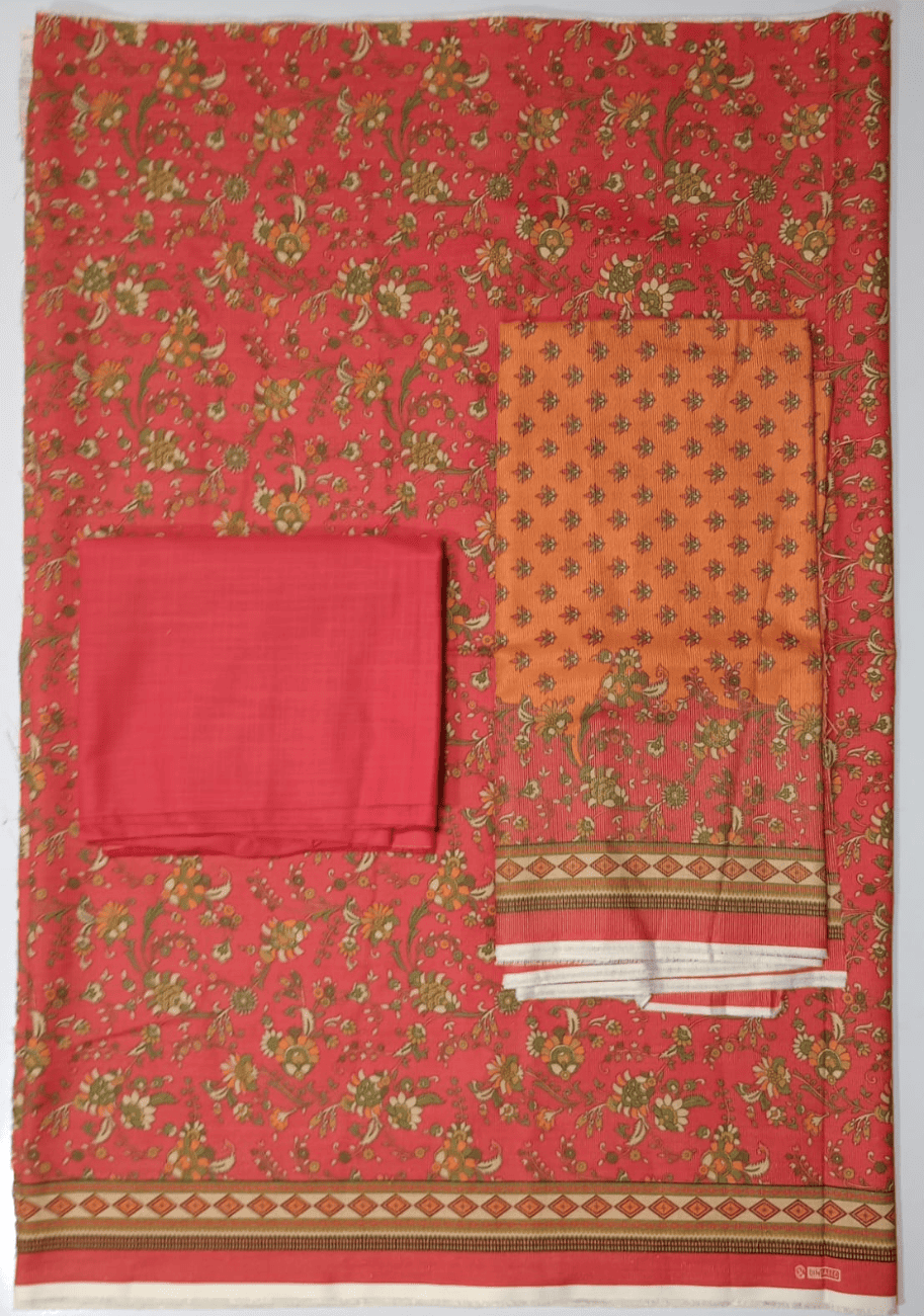 Bin Saeed Printed Khaddar 3PC Suit Vol.02 D3