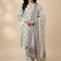 Bin Inam Mother Collection Printed Dhanak 3pc D6