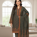 Meraj Luxury Shambrey 3pc D9