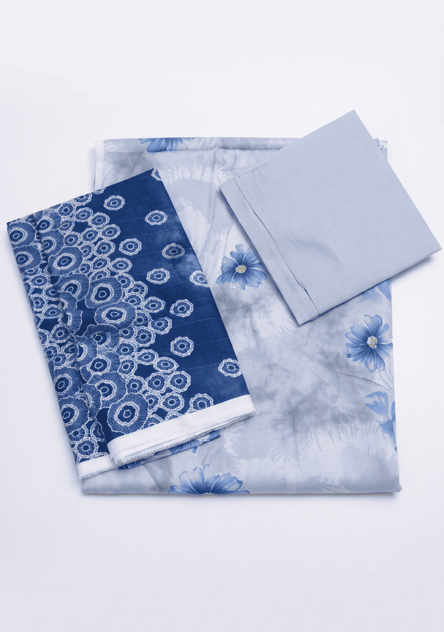 Mizaj Premium Dobby Linen 3PC Luxury Collection V1-D4