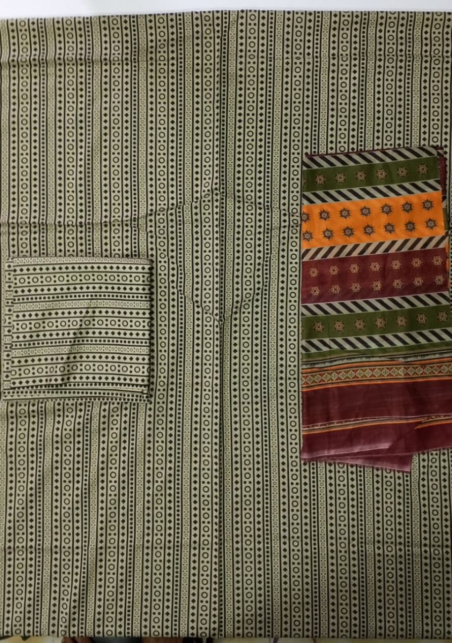 Bin Saeed Luxury Lawn 3Pc Suit Vol-3D4