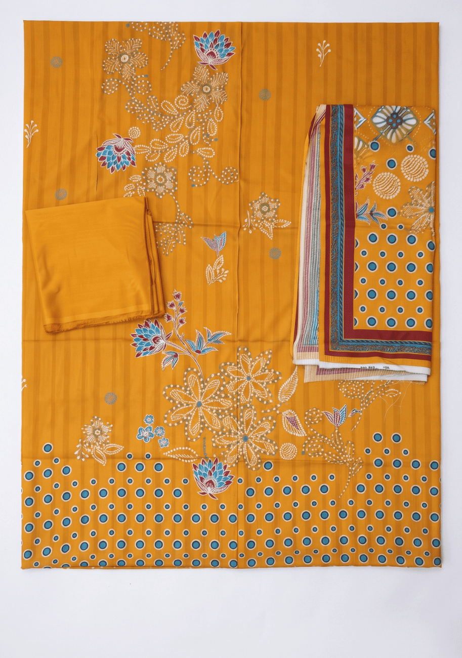 Bin Inam Jubilee Linen 3pc V16-D4