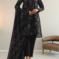 Saya's Printed Khaddar 3pc D9