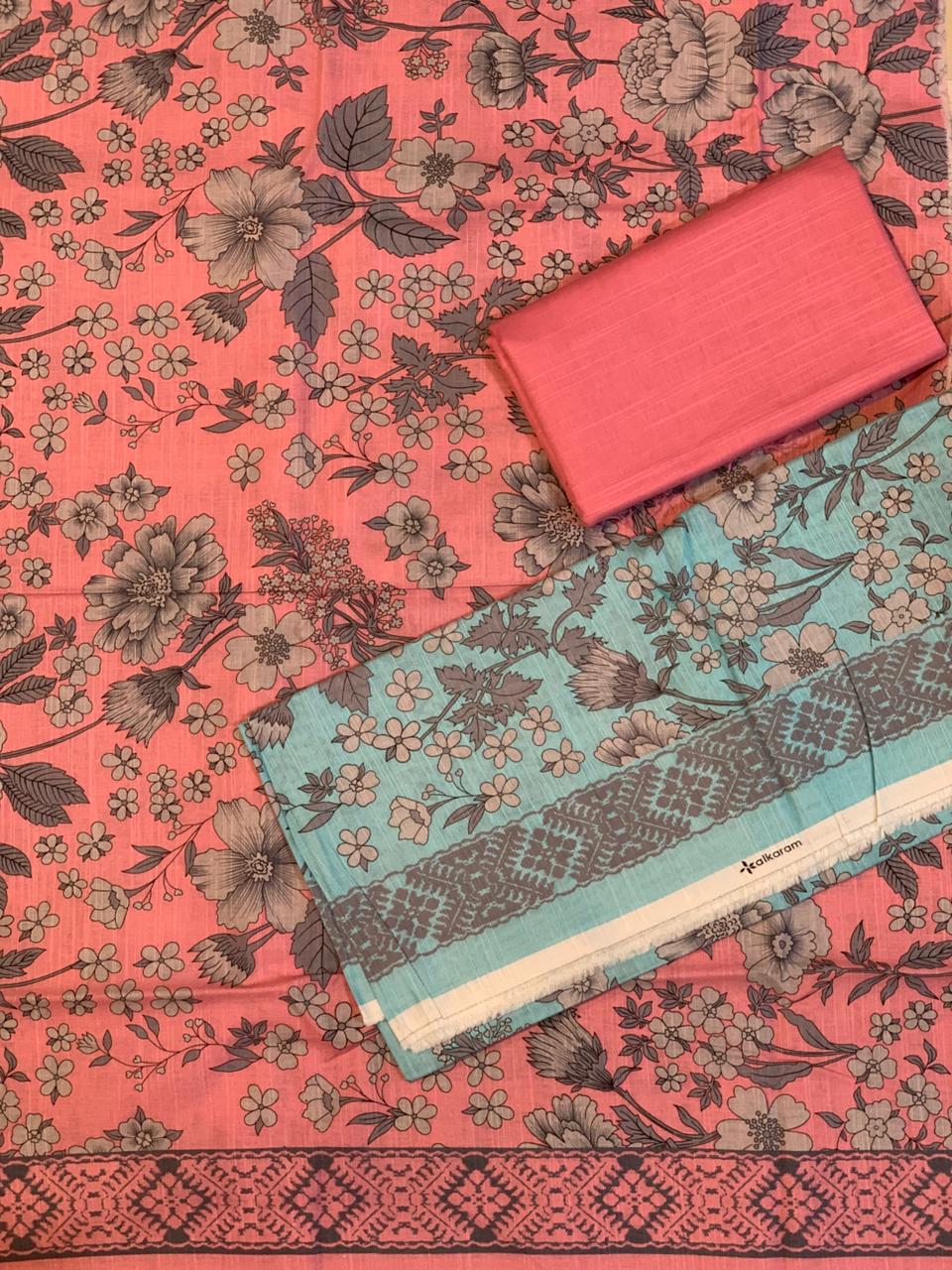 Alkaram Printed Khaddar 3pc D6