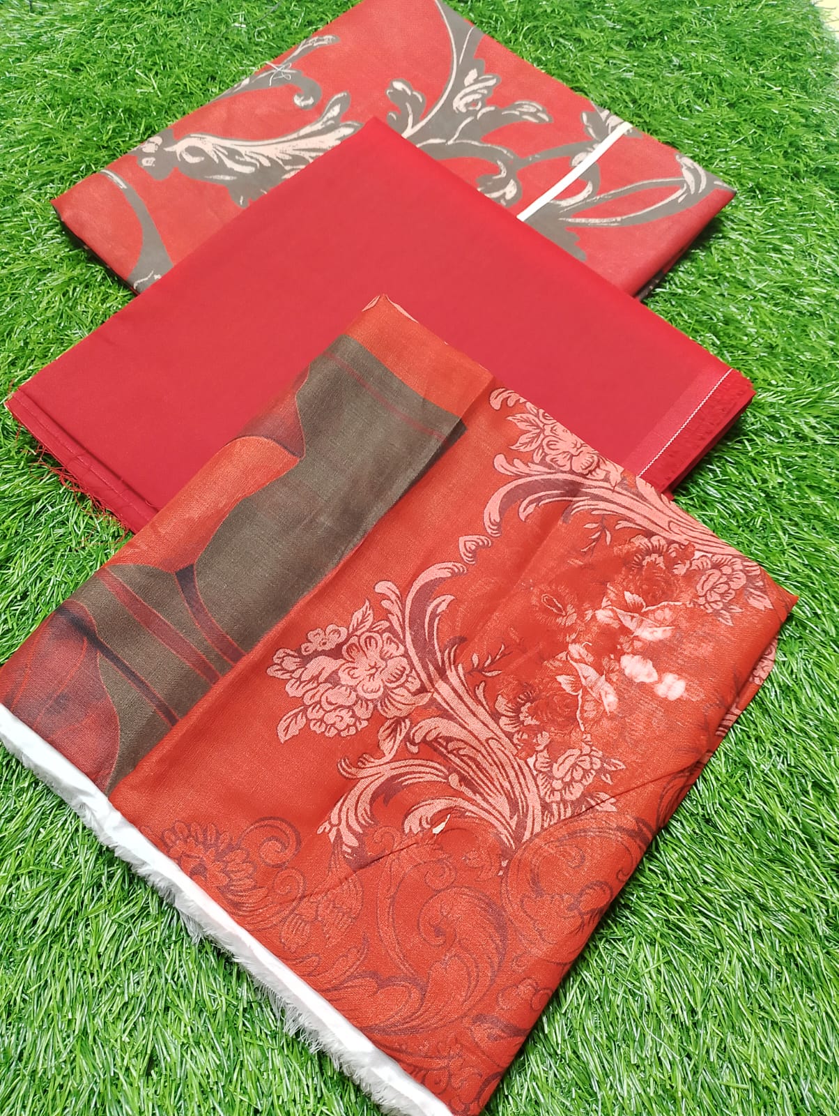 Almirah by J. Premium Digital Printed Lawn 3pc D5