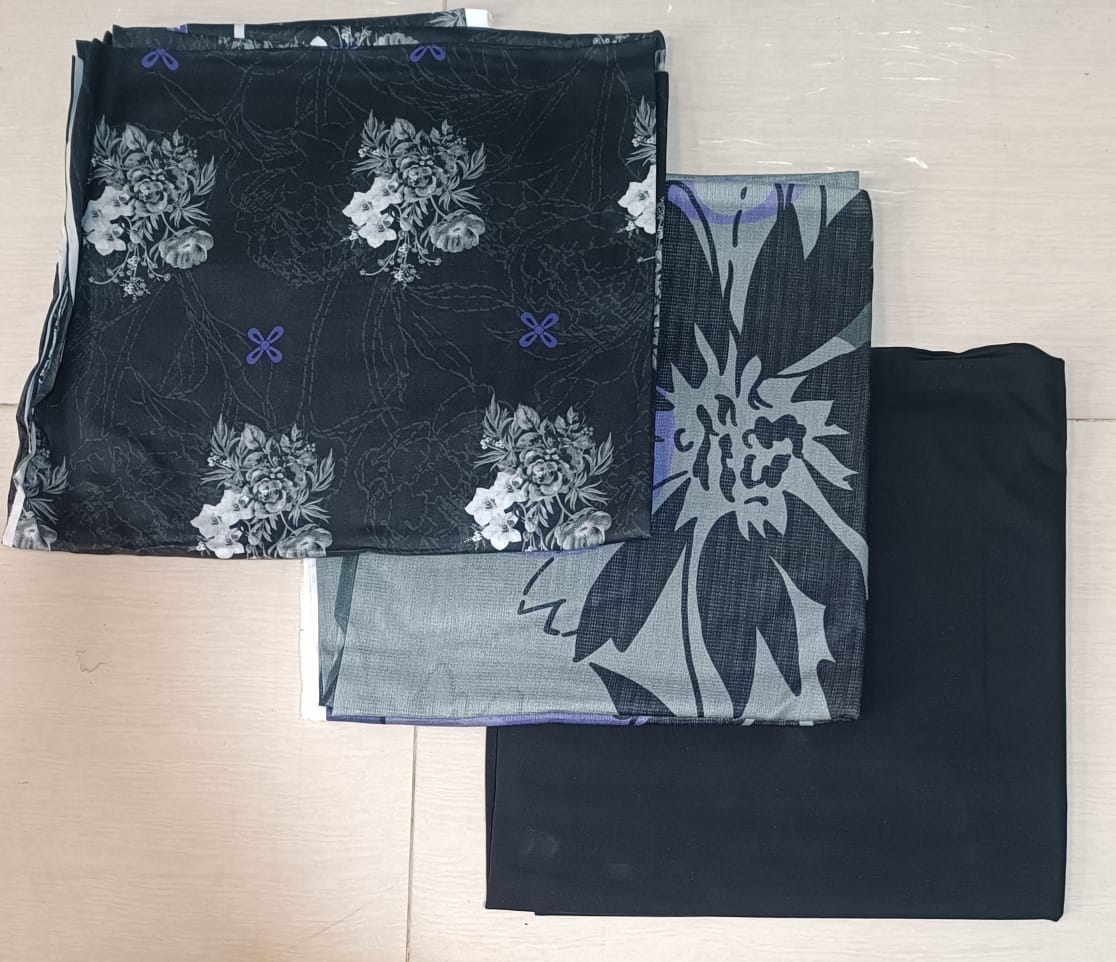 MTJ Luxury Printed LAwn 3pc Summer Suit Vol-2 D3