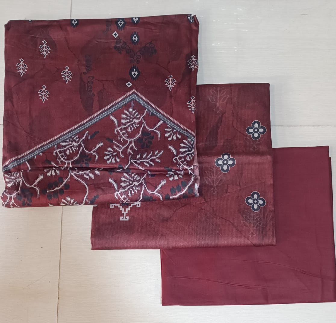 MTJ Luxury Printed Lawn 3pc Summer Suit Vol-2 D4