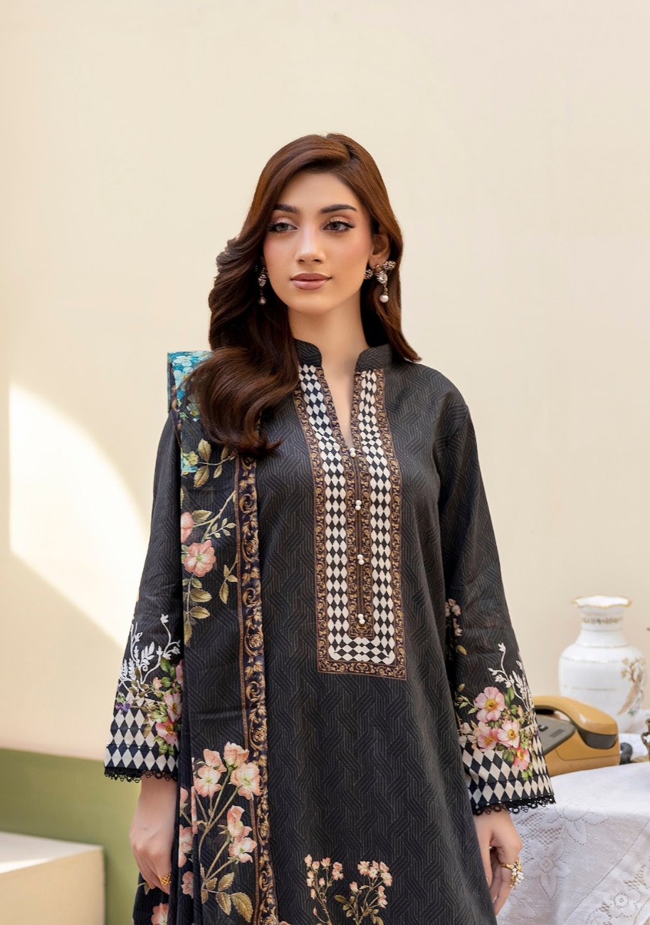 Salina Regalia Digital Printed Lawn 3pc Vol-2 D2