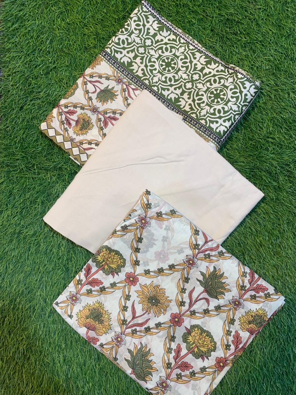 SAYA Premium Printed Lawn 3Pc Vol.01-D4