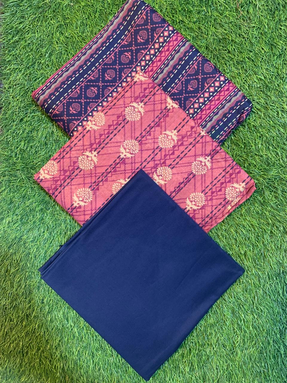 SAYA Premium Printed Lawn 3Pc Vol.04-D7