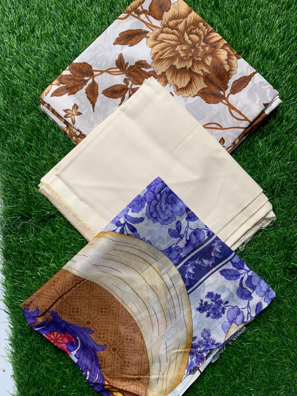 Bin Inam Luxury Shakeera Printed Lawn 3pc Vol-1-D8