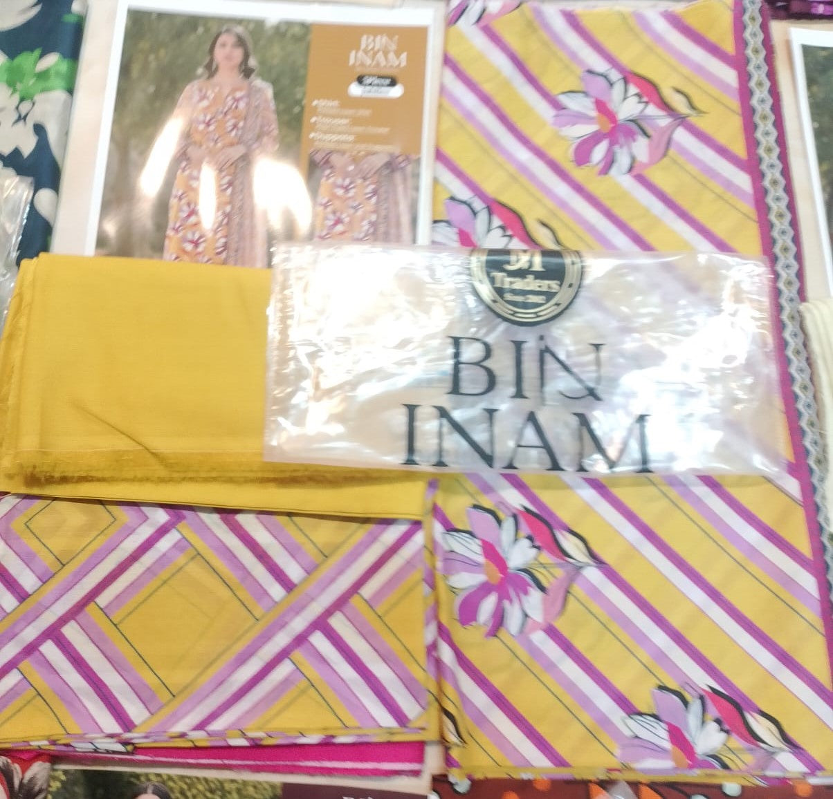 Bin Inam By Jubilee Luxury Printed Summer Lawn 3pc D2