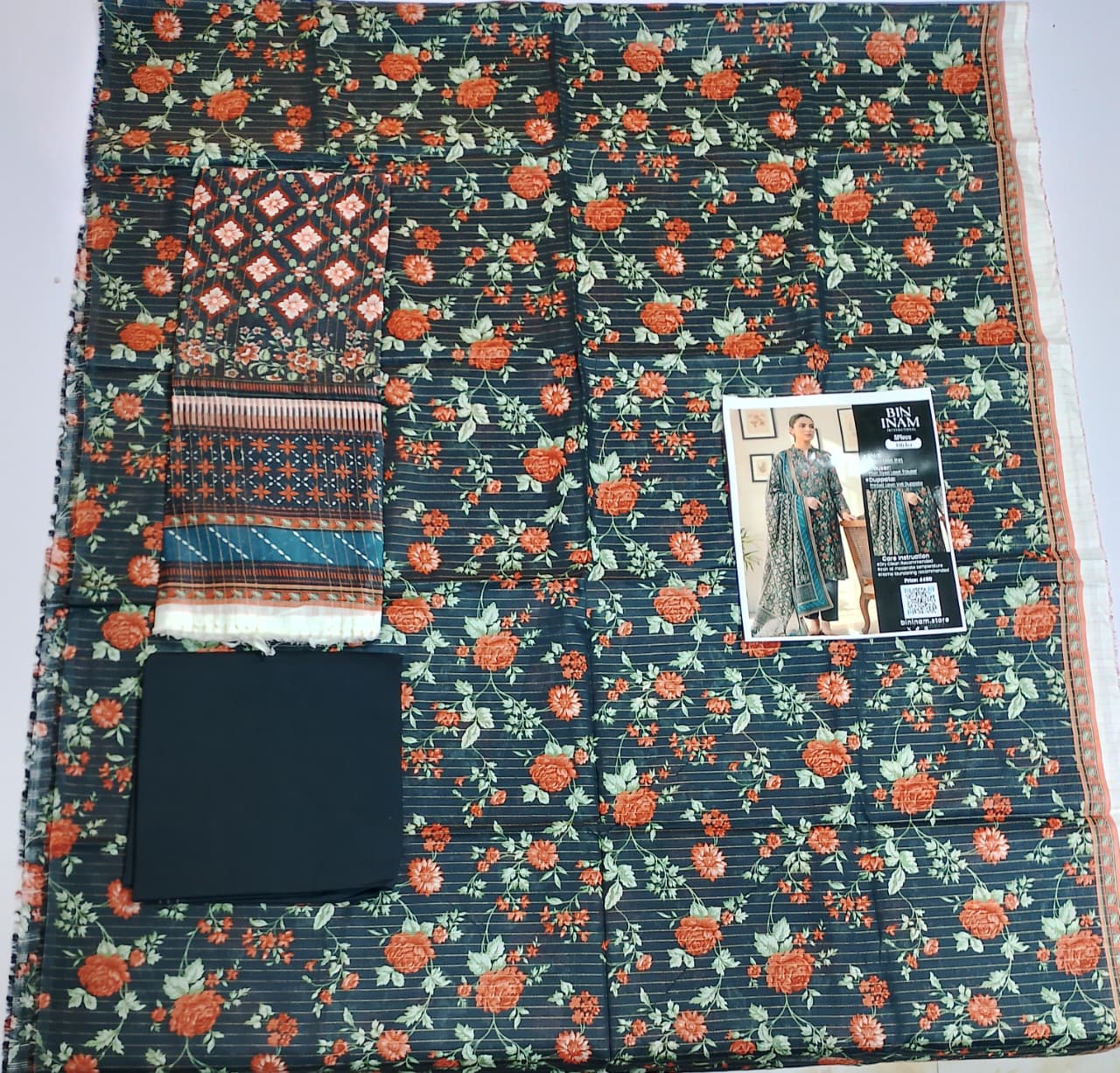 Gen Z Premium Summer Printed Lawn 3pc Vol-1 D5