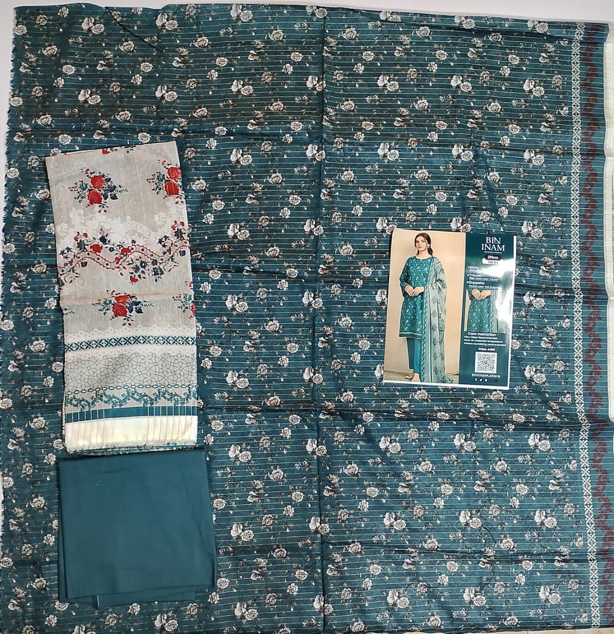 Gen Z Premium Summer Printed Lawn 3pc Vol-1 D9