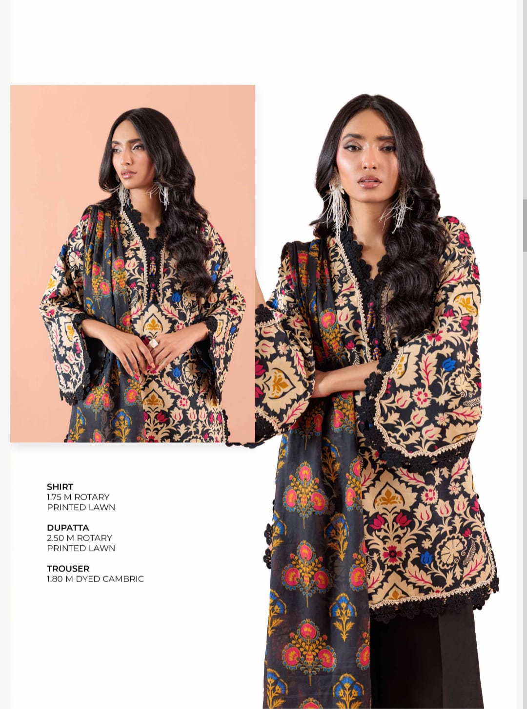 BONANZA SATRANGI PRINTED 3PC D2