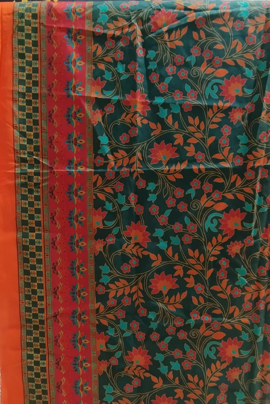 BIN SAEED PRINTED LAWN SINGLE DOPPATA D5
