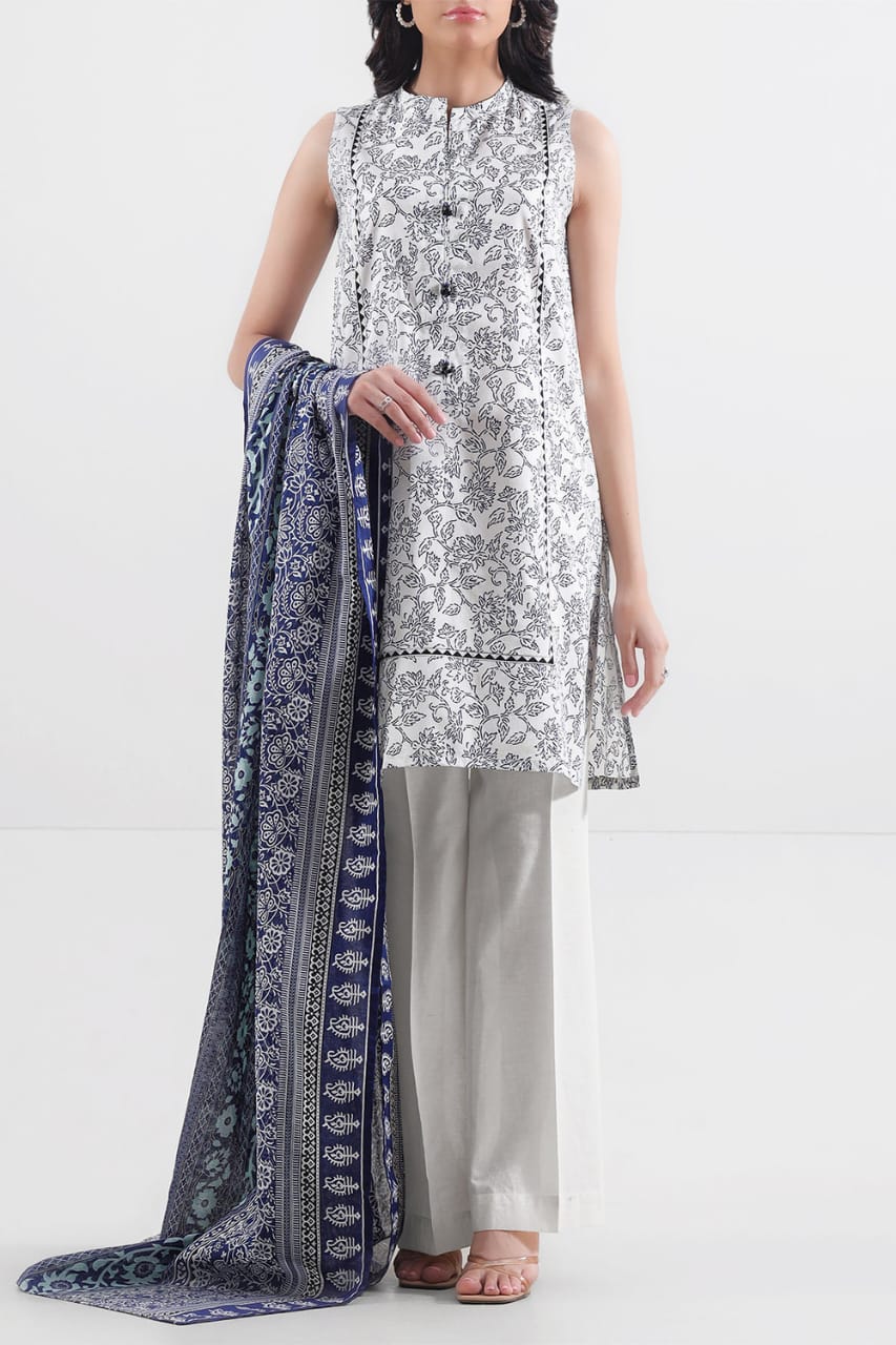 SAYA PRINTED 3PC D25