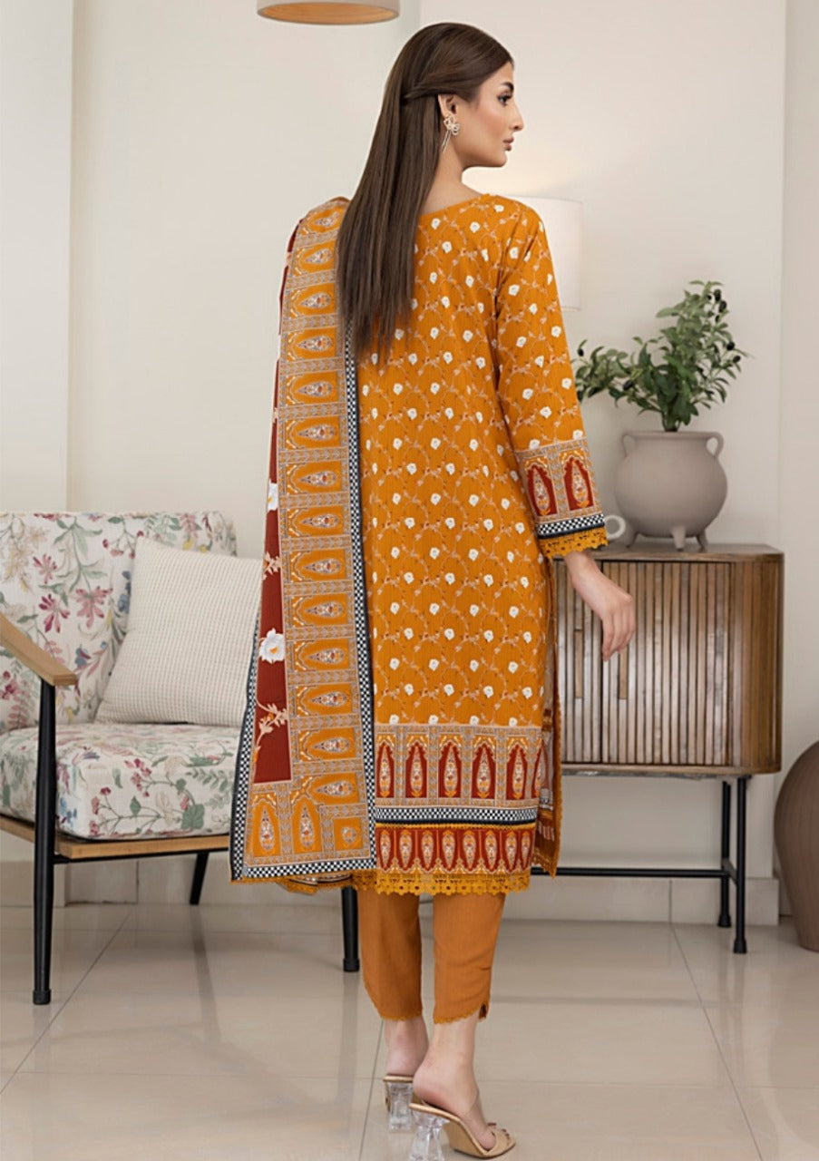 Salina Printed Linen 3pc vol.01 D10