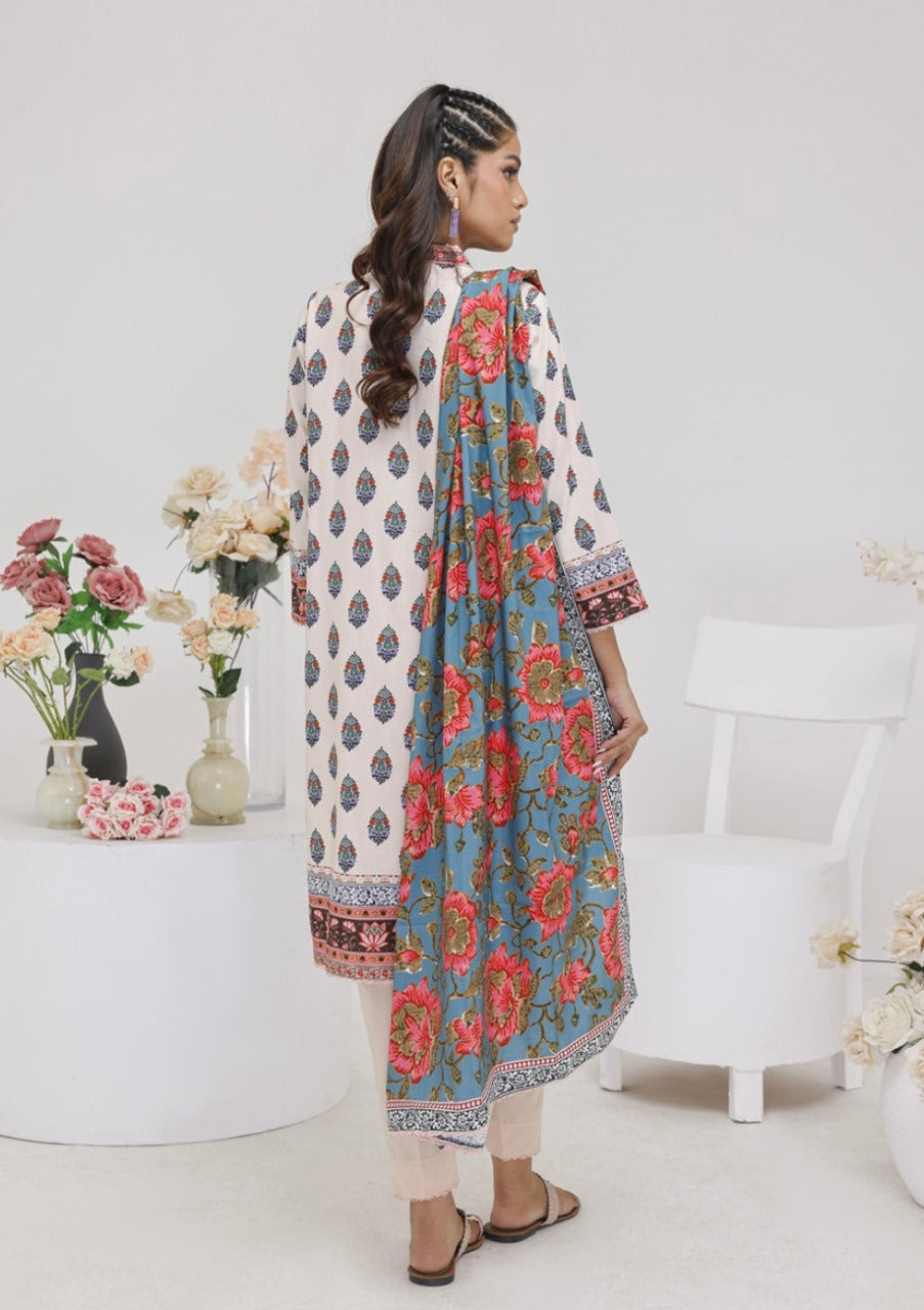 Salina Printed Linen 3pc vol.01 D12