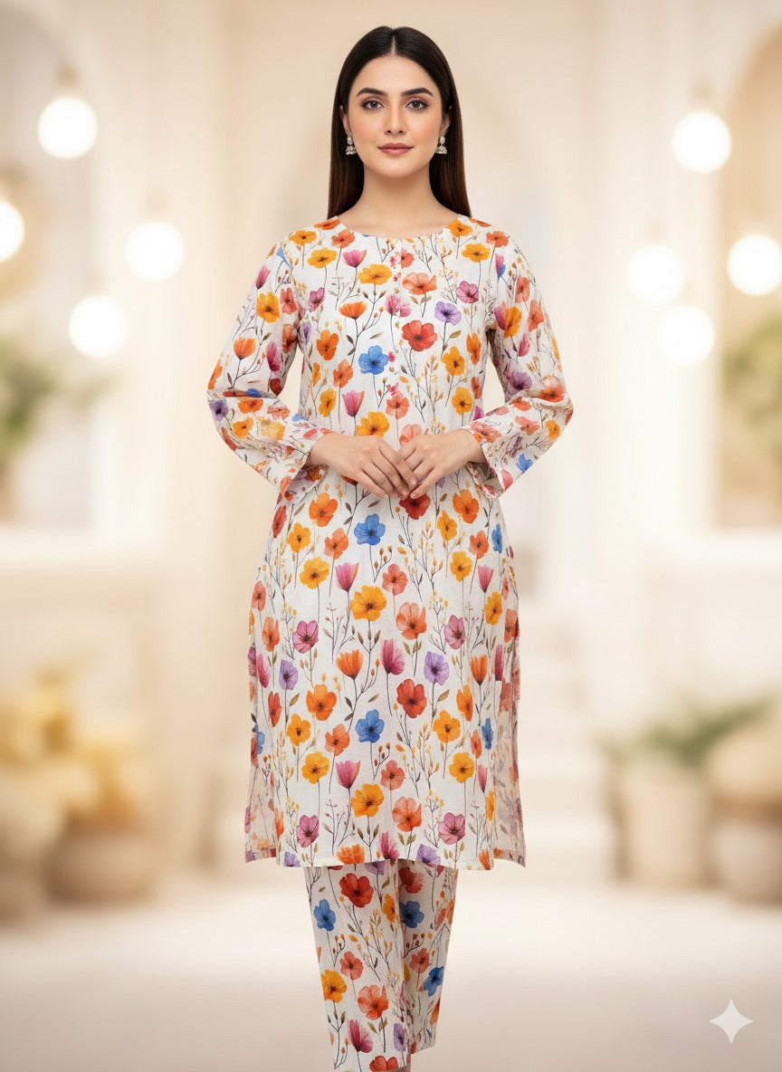 Sabeen Banadora Allover Linen 2pc d3