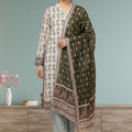 HZ Luxury Printed Khaddar 3pc D10