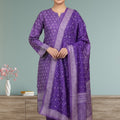 HZ Luxury Printed Khaddar 3pc D5