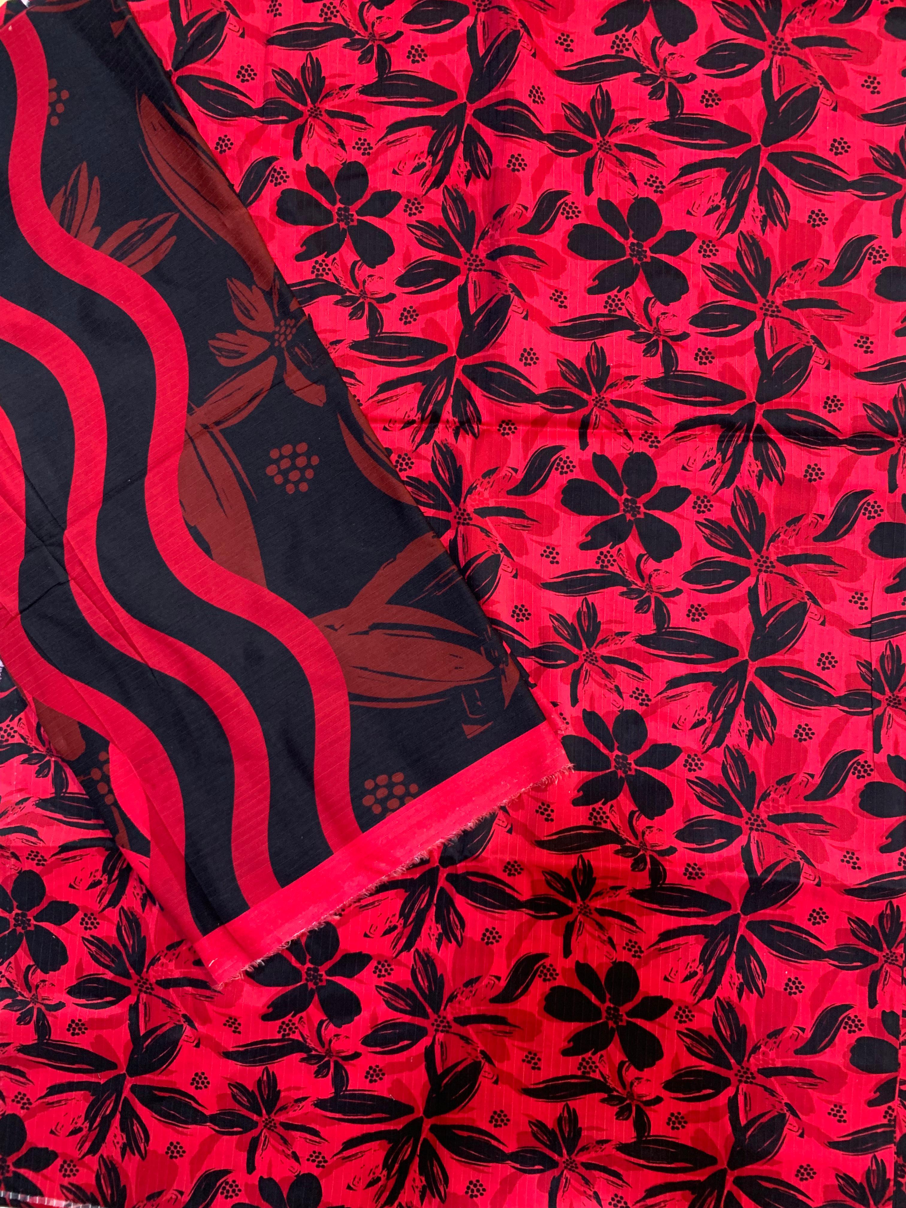 Bin Inam Printed Banadora Linen 3pc D5