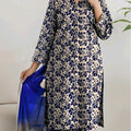 Bin Inam Printed Banadora Linen 3pc D12