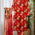 Bin Inam Printed Banadora LInen 3pc D15