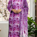 Bin Inam Printed Banadora Linen 3pc D16