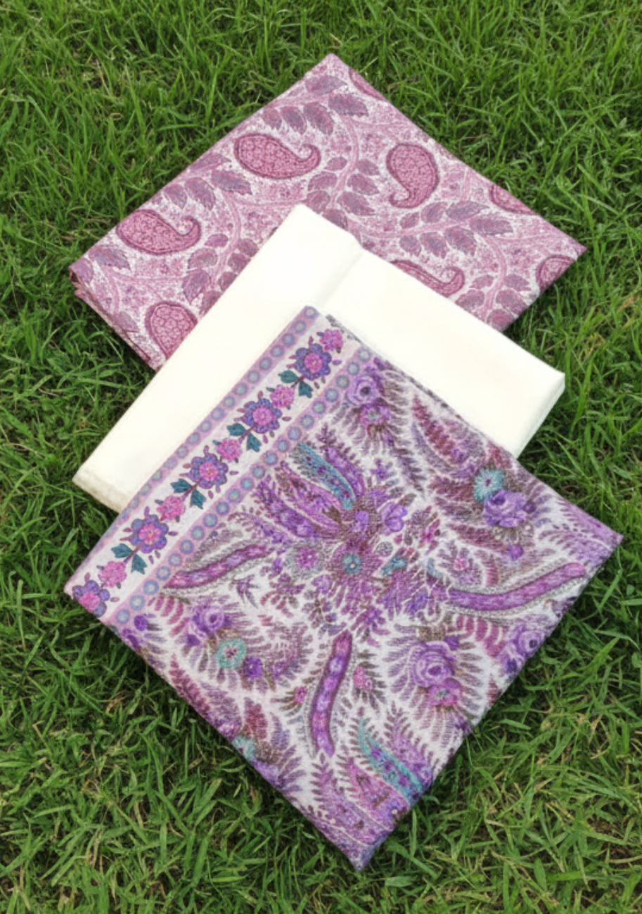 J. Premium Digital Printed Lawn 3pc Vol-4-D2