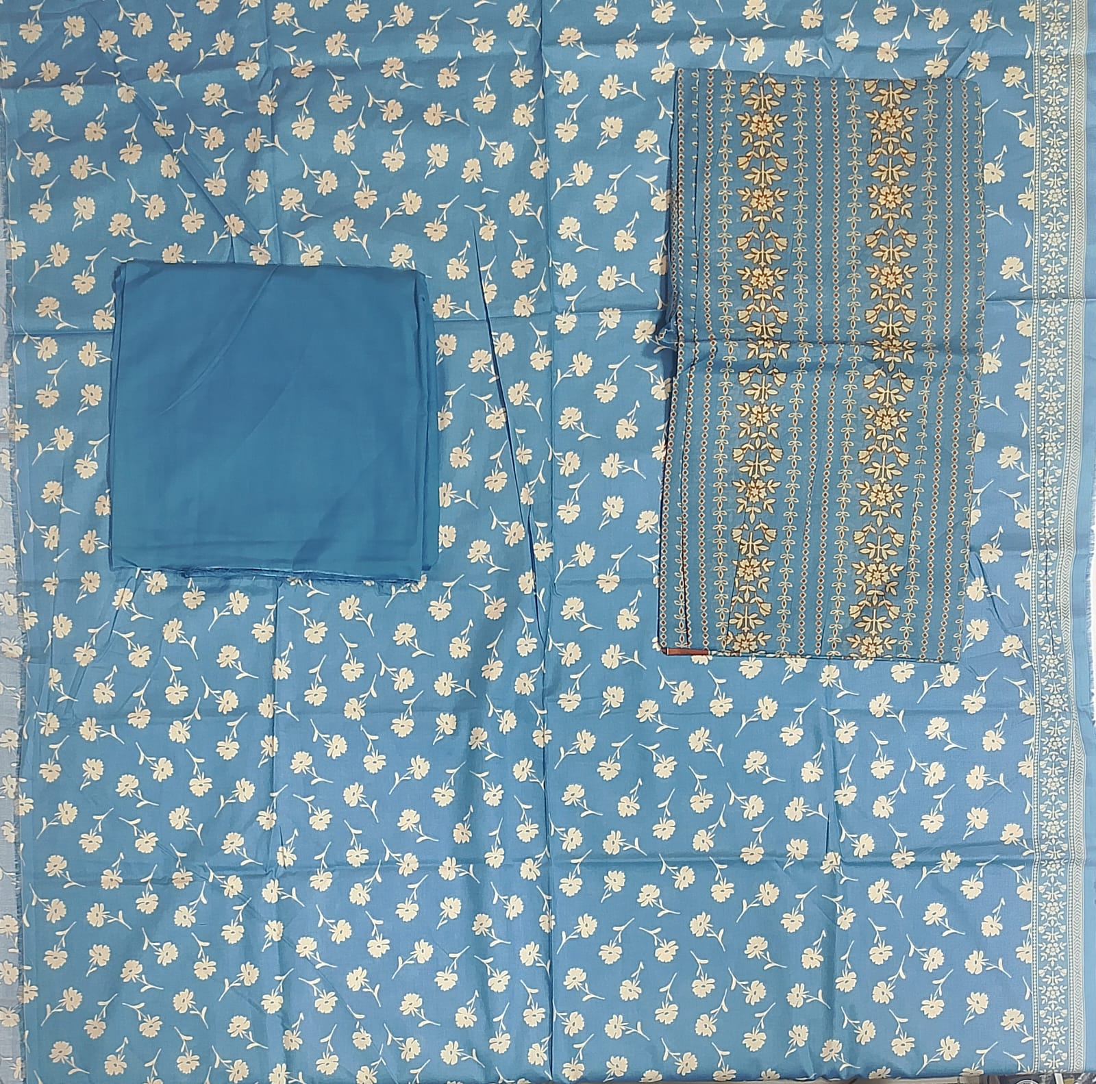 Khaadi Luxury Printed Summer Lawn 3pc Vol-1-D7