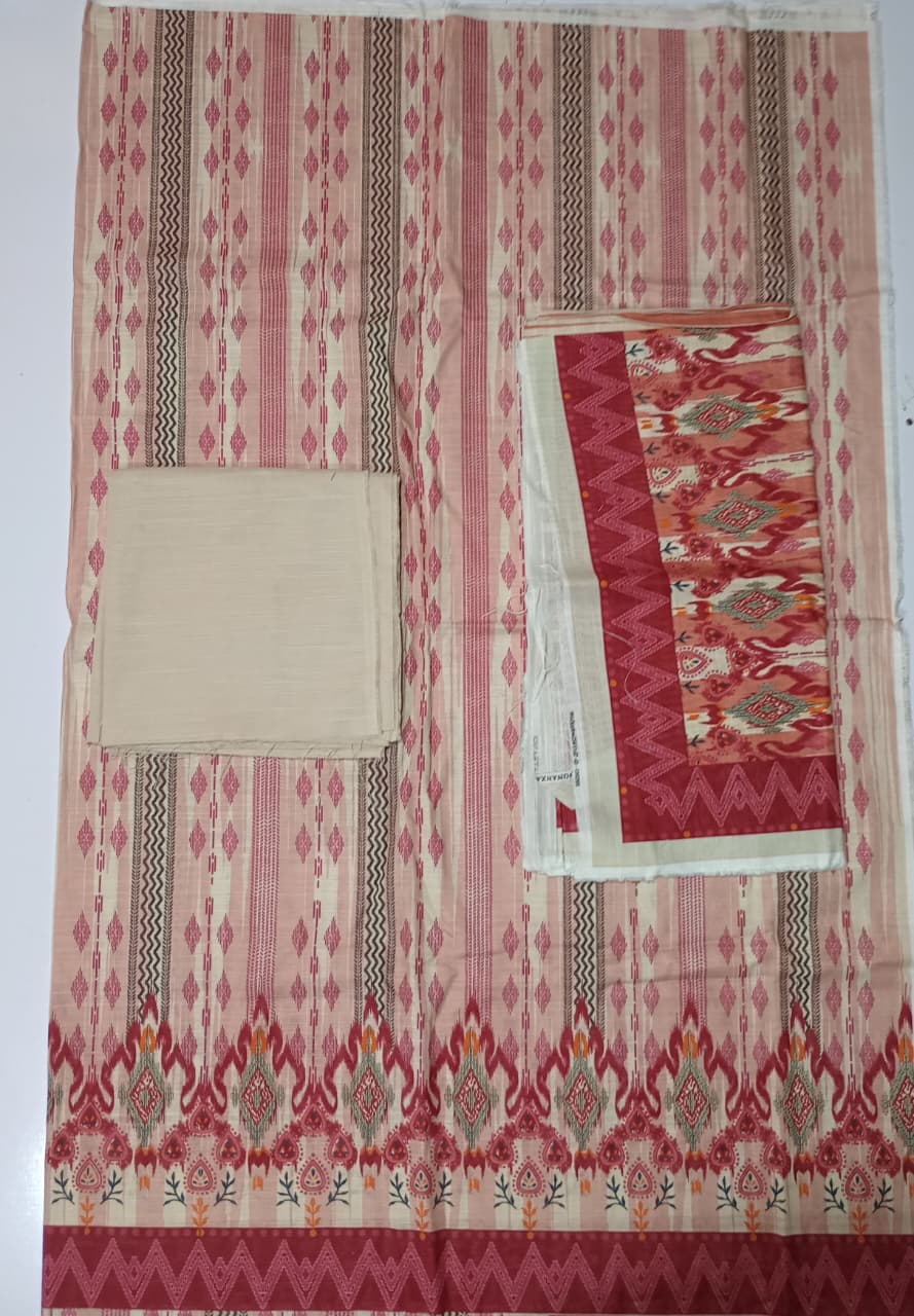 BONANZA SATRANGI Printed Premium Khaddar 3-Piece Vol. 01.D9