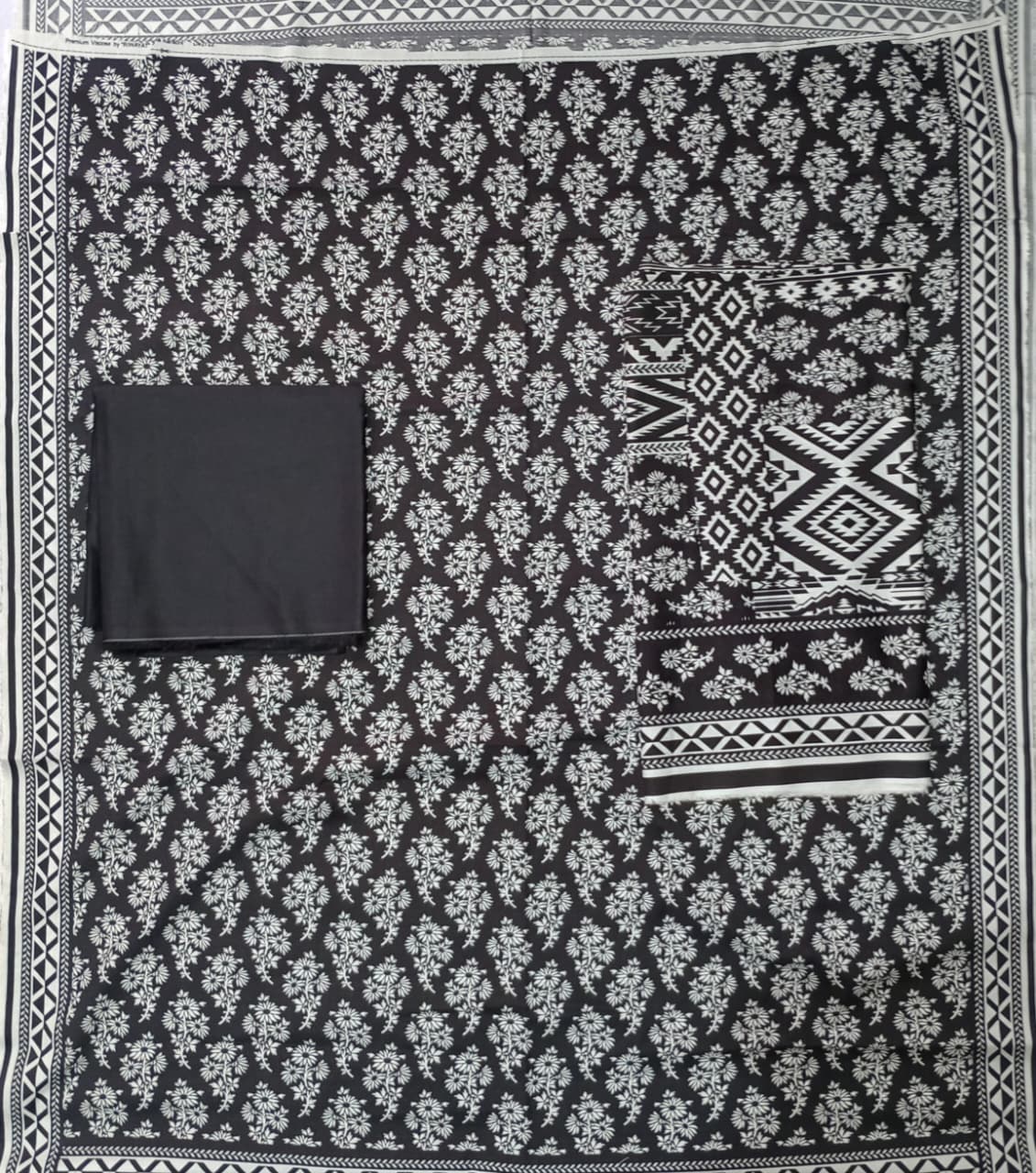 Riwayat Printed Premium Dobby Linen 3 Piece Vol.01 D3