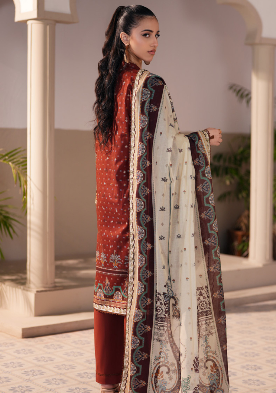 Regalia Jacquard Printed Lawn 3pc vol.1.D3